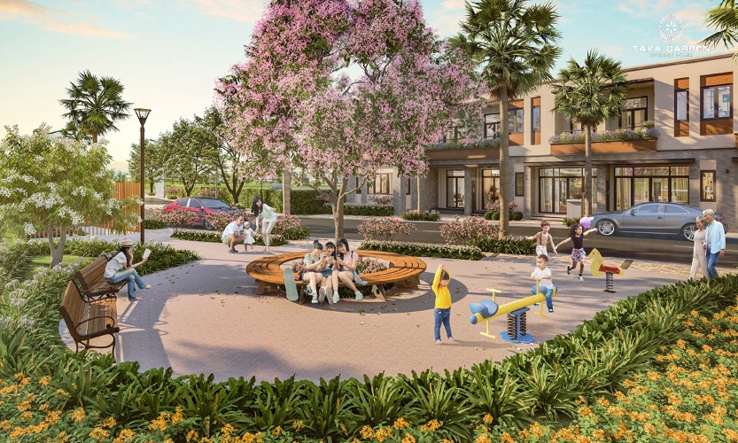 tiện ích taka garden riverside homes