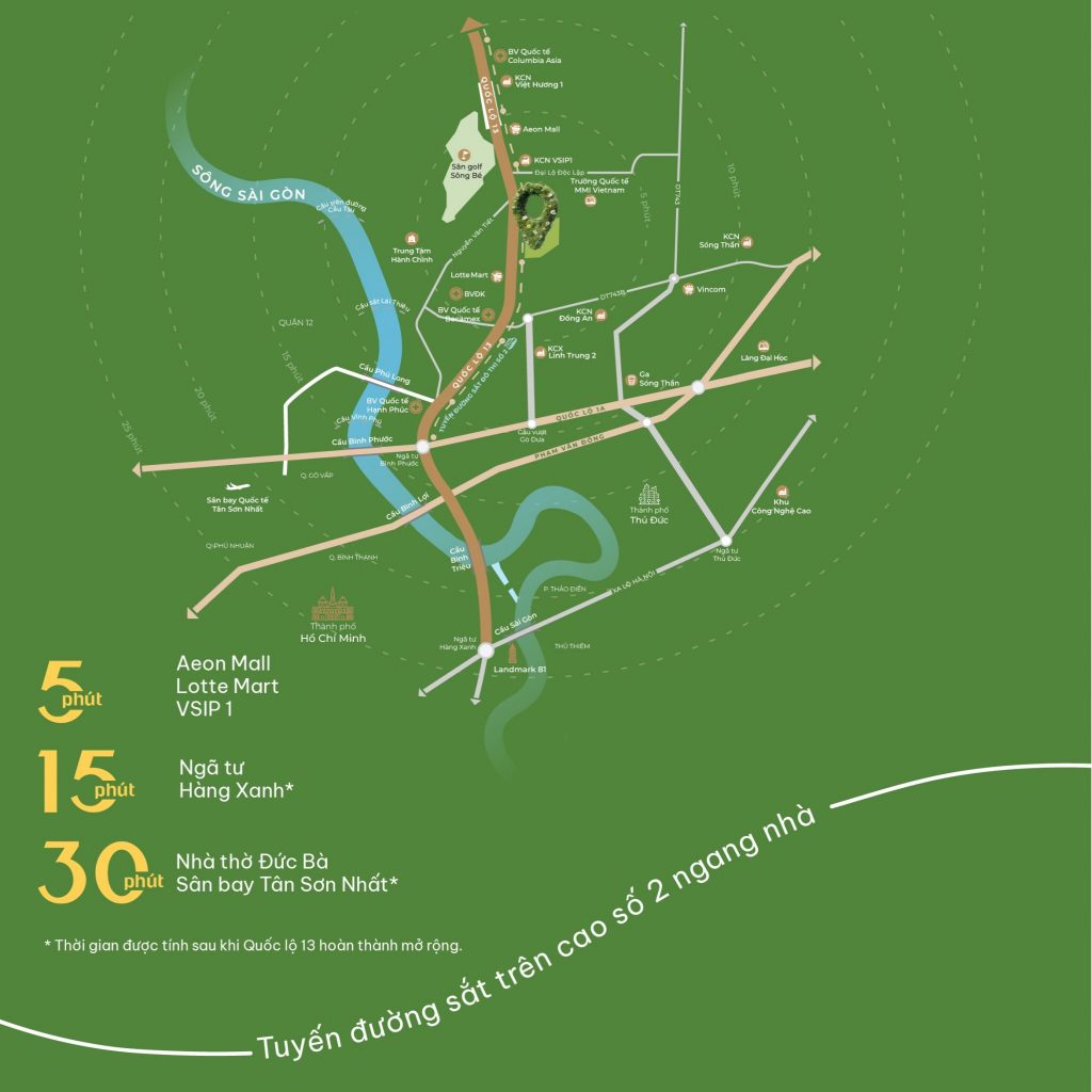 vị trí the lapura bình dương