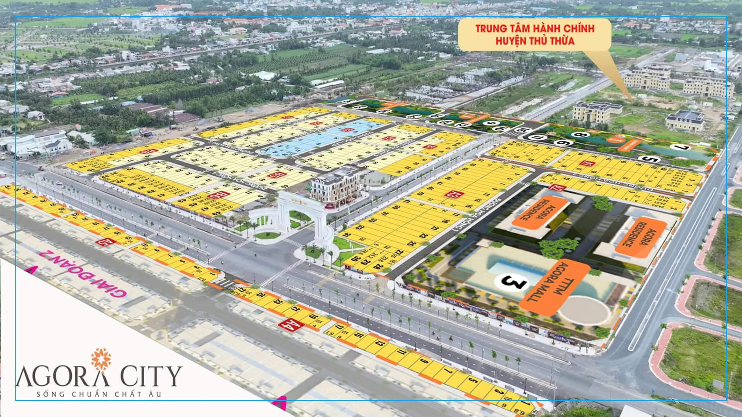 agora city dự án tại long an