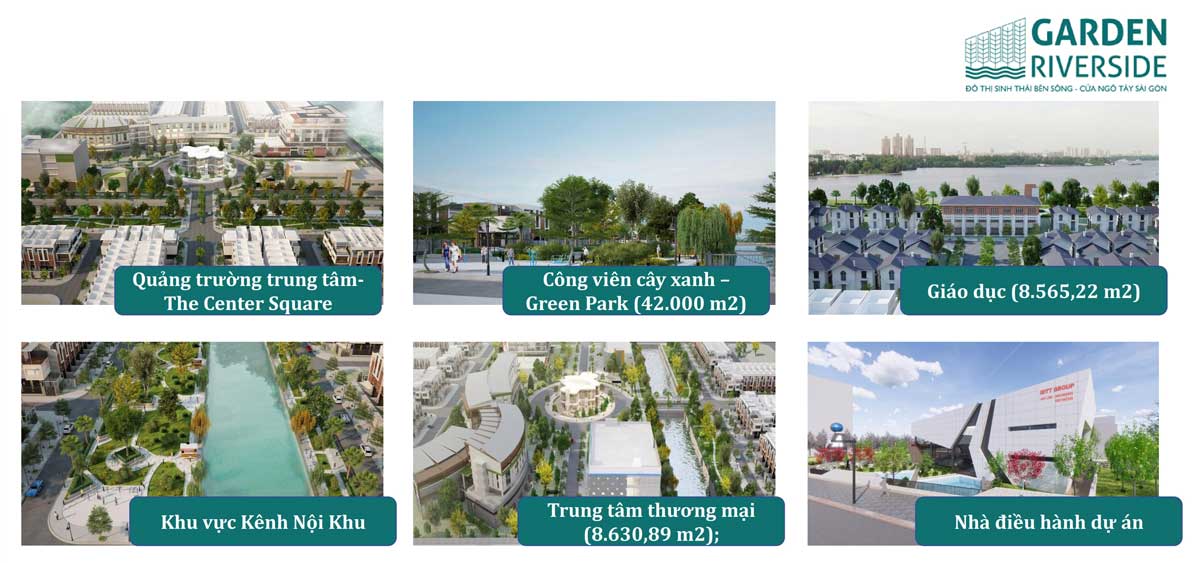 tiện ích garden riverside