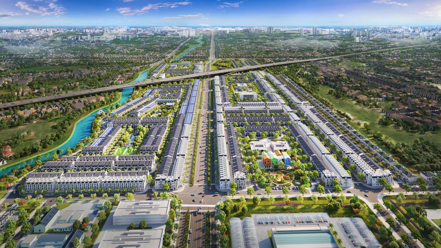 mặt bằng dự án alana city