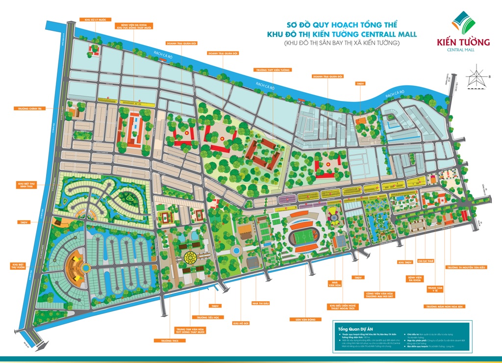 Mặt bằng Kiến Tường Central Mall