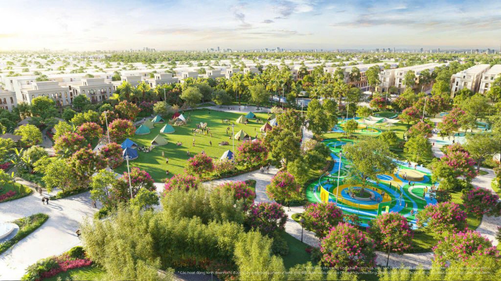 phối cảnh tiện ích dự án vinhomes green city hậu nghĩa