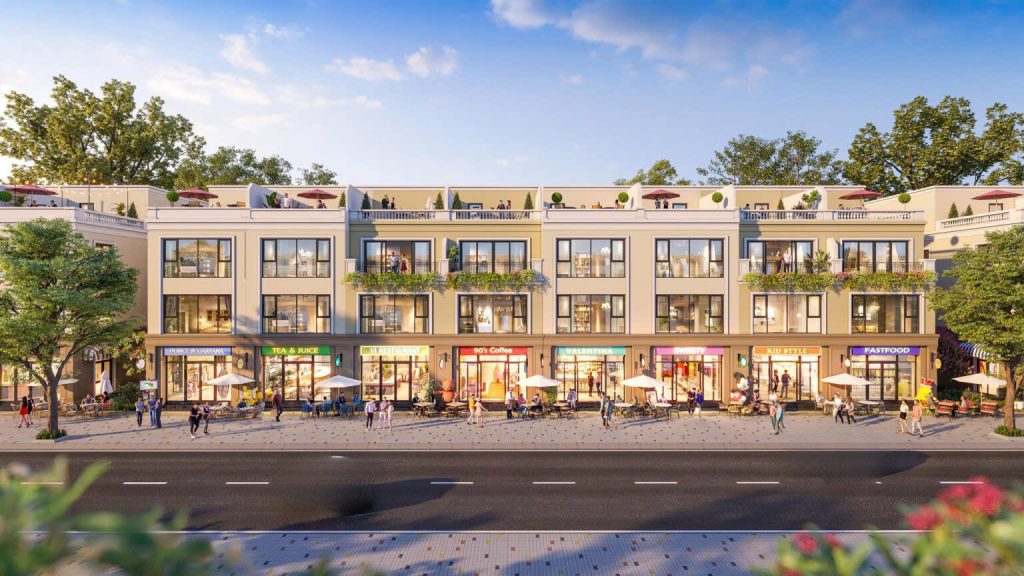 shophouse dự án vinhomes green city hậu nghĩa
