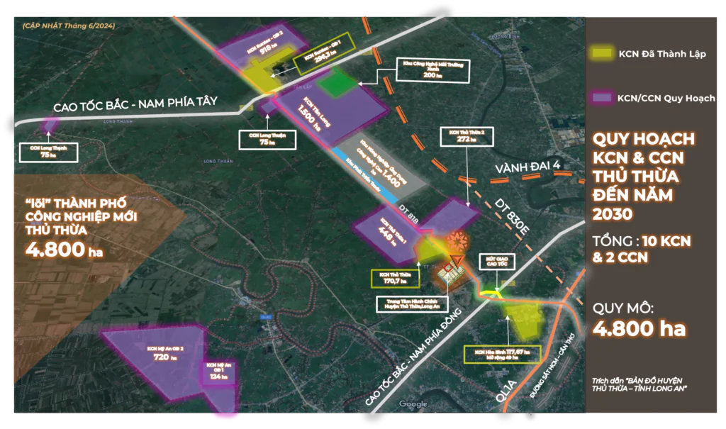 các khu công nghiệp gần dự án agora city