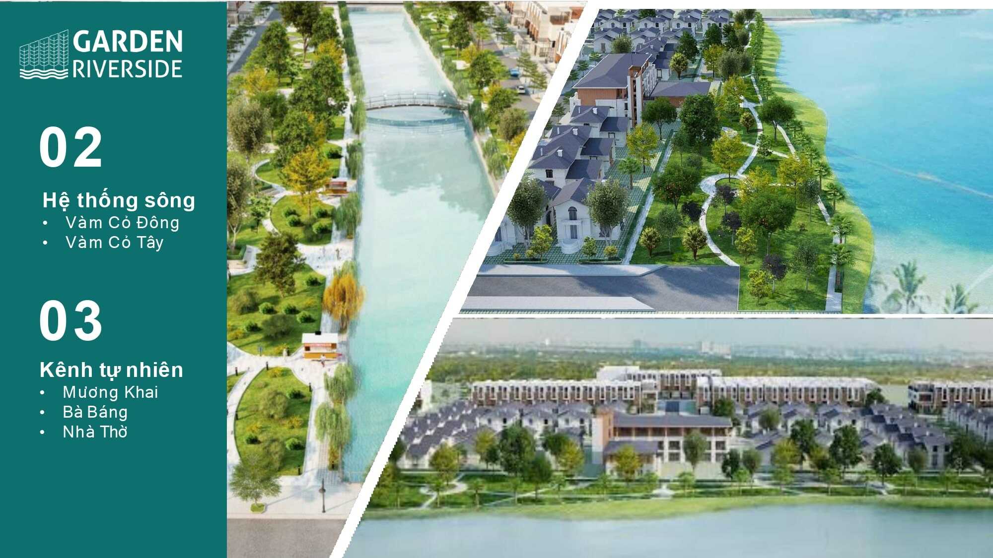 tiện ích dự án garden riverside