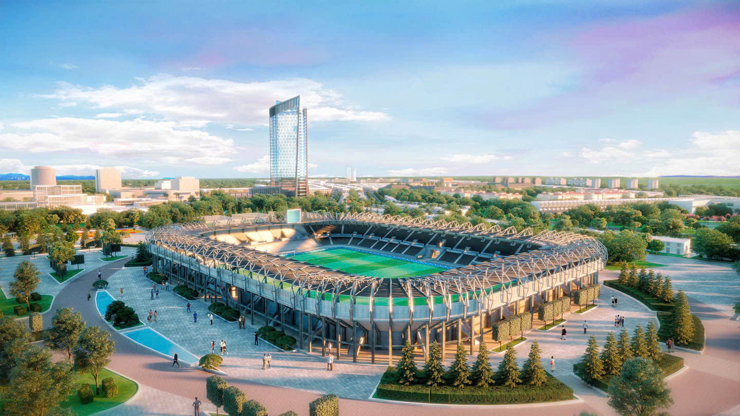 trung tâm thể thao kiến tường central mall