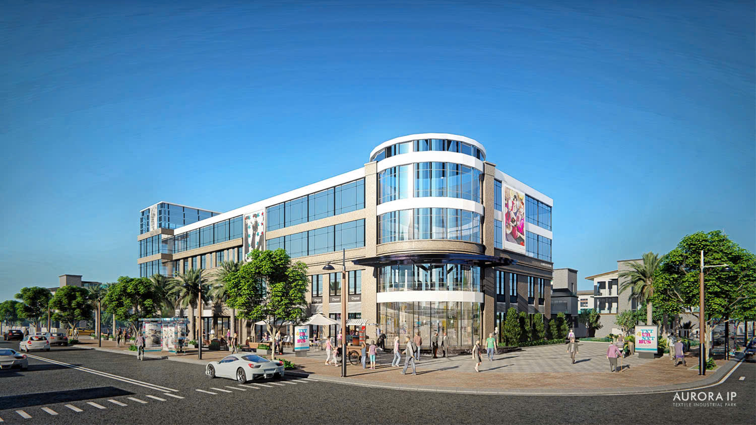 tiện ích khu công nghiệp rạng đông aurora ip